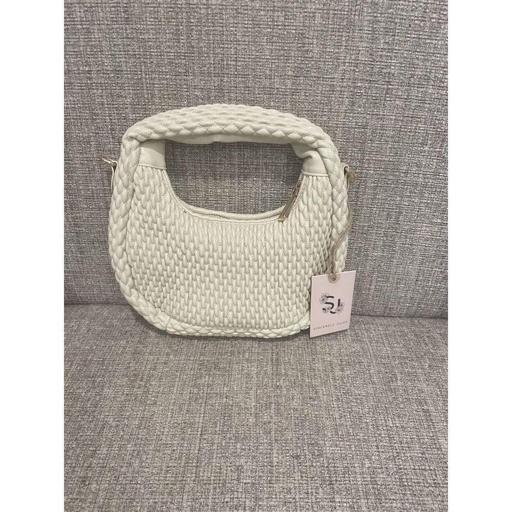 Sincerely Jules Handbag Cream NWT